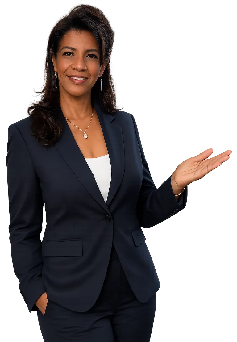 Cris Almeida, a Tia Cris, convidando a população a participar